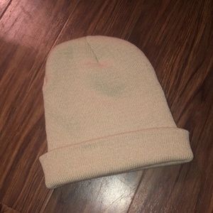 Tan beanie